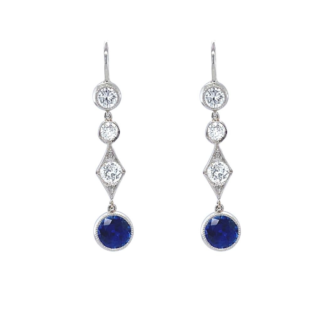 Georgia Diamond Drop Earrings | Armans Fine Jewellery